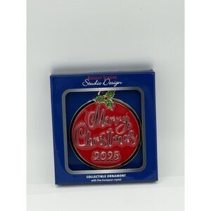 Regent Square Studio Design Merry Christmas 2025 Collectible Ornament